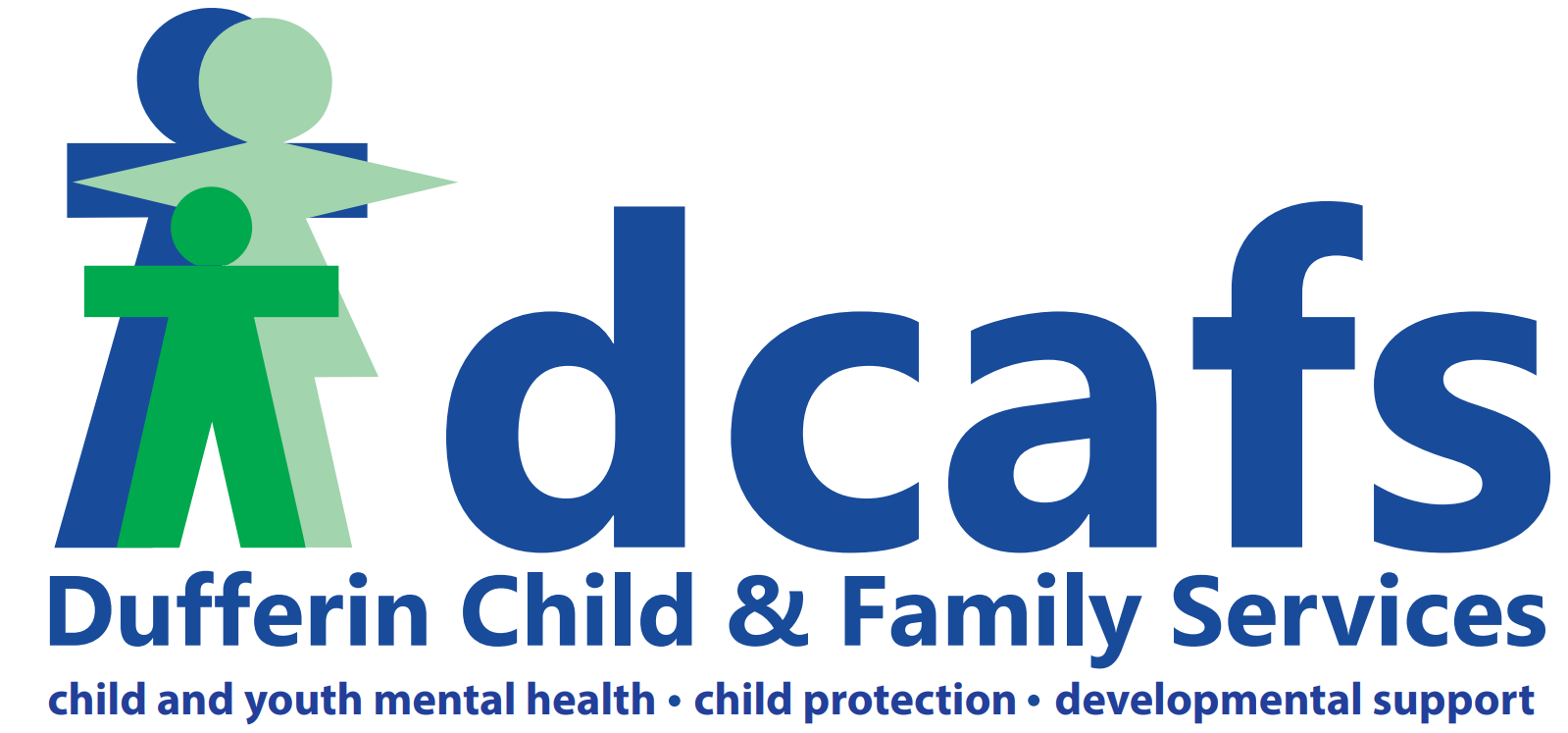 Company logo blue and green circle