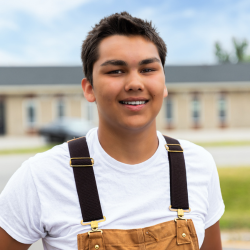 Headshot of teenage boy