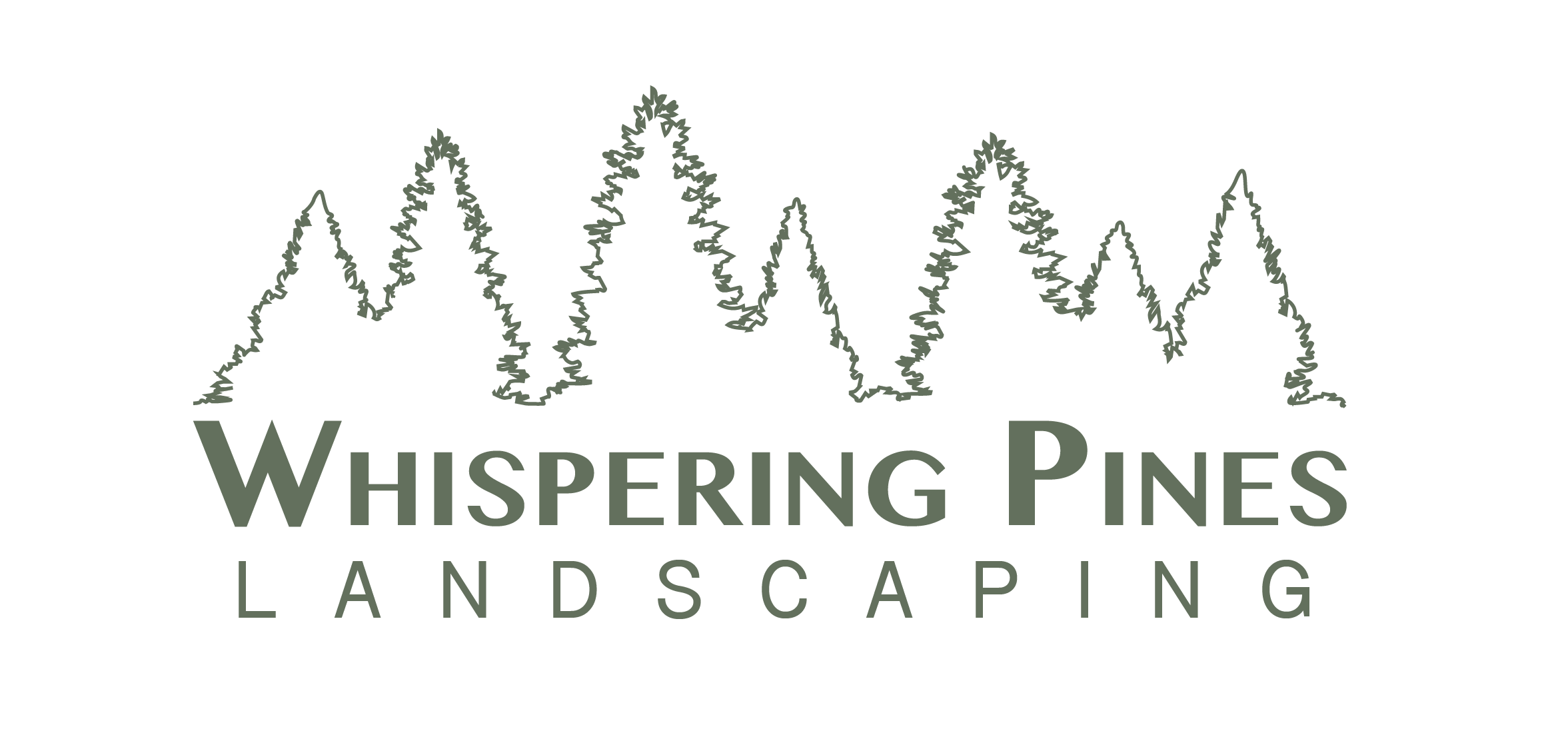 Company logo with trees
