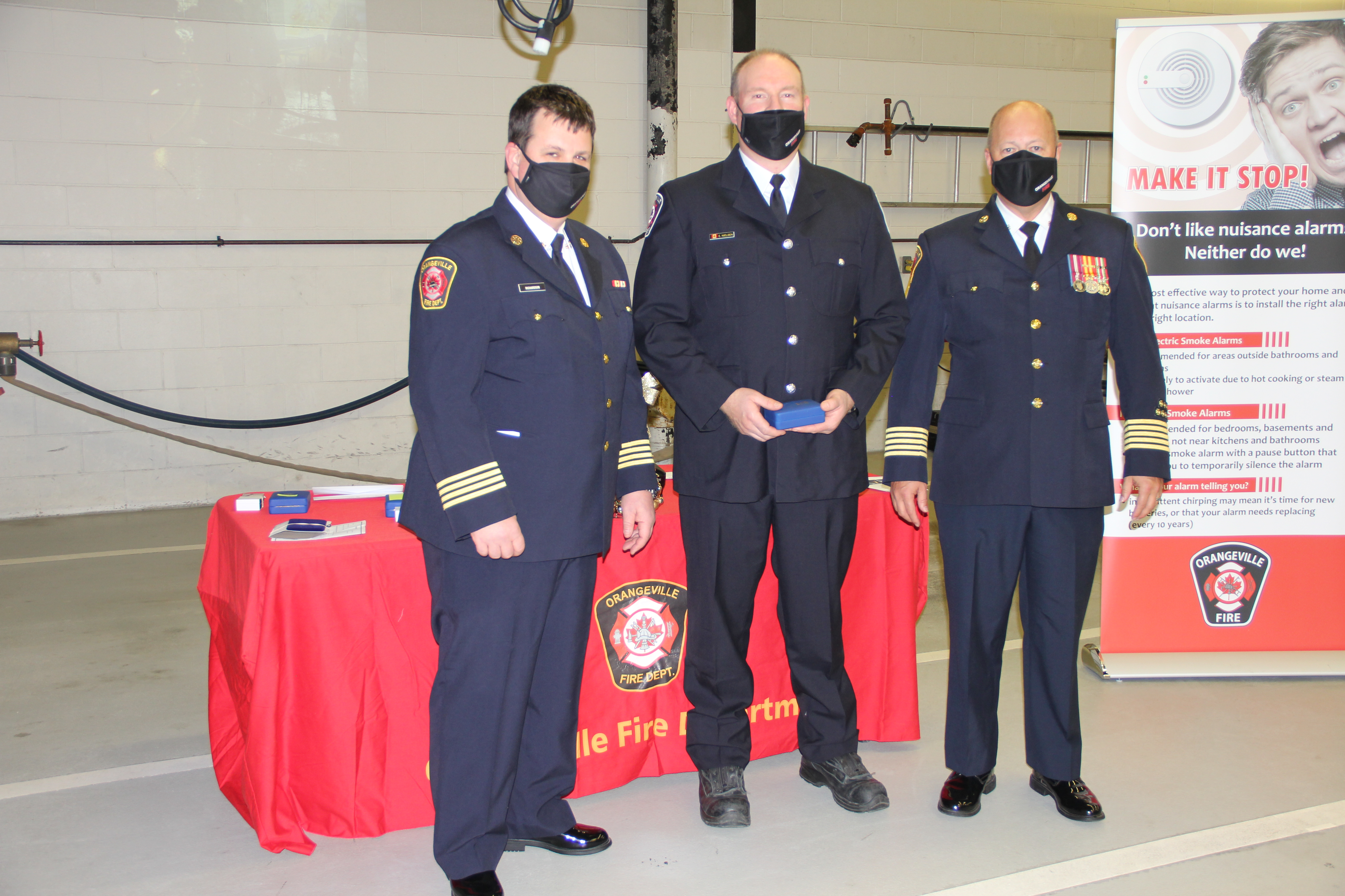 Photo of Firefighter Erik Nielsen – Fire Services Exemplary Service Medal for 20 years of service