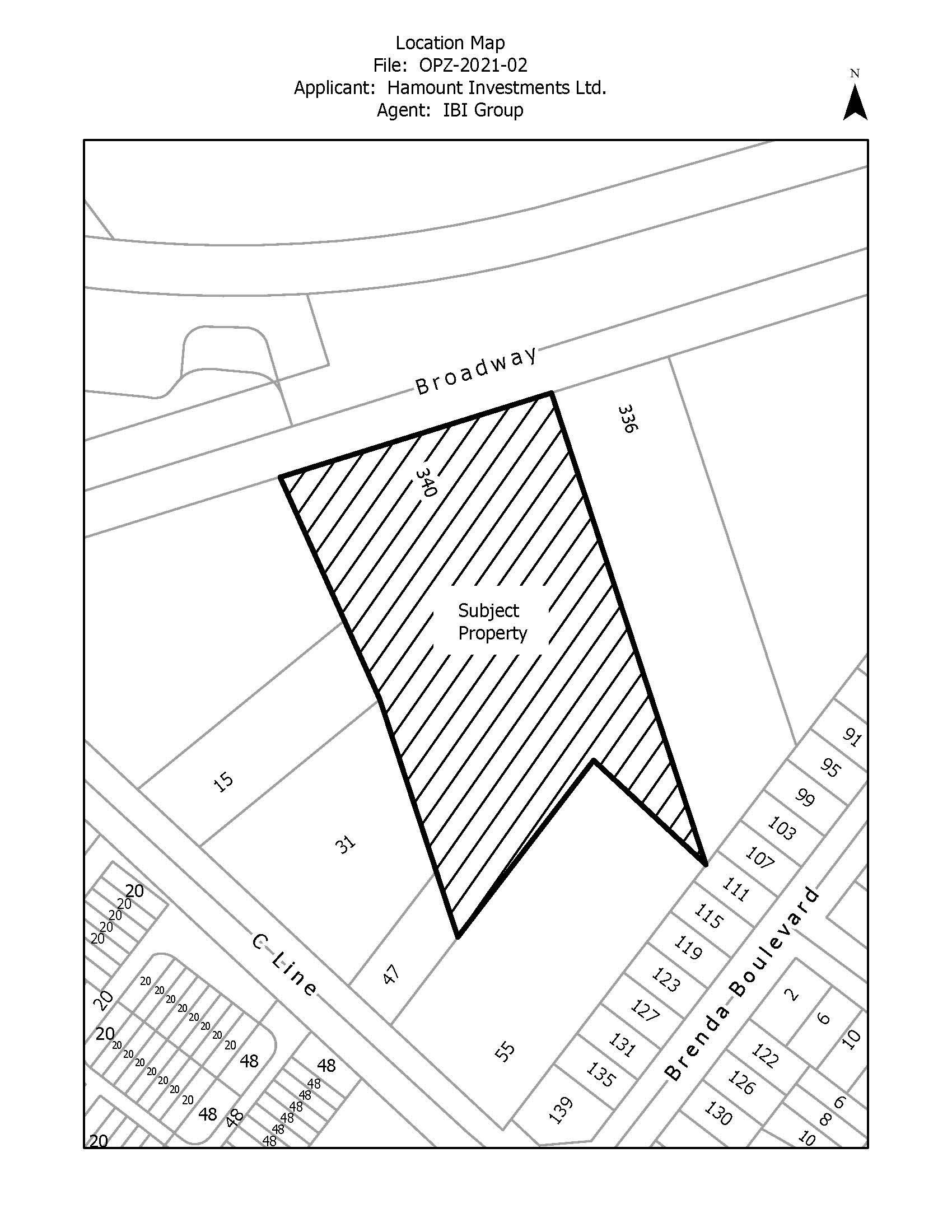 340 Broadway location Map