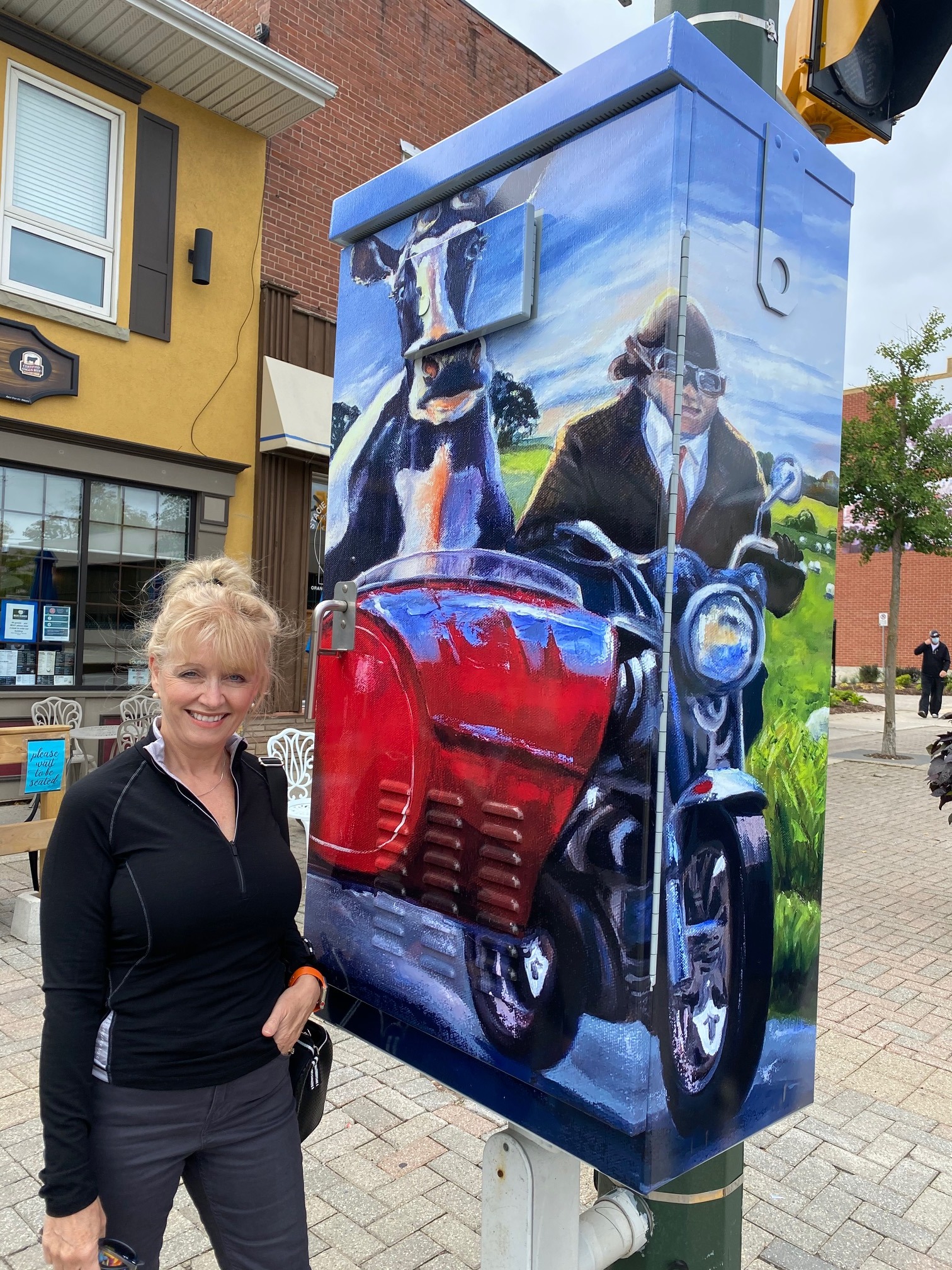 Utility Box Art in Orangeville