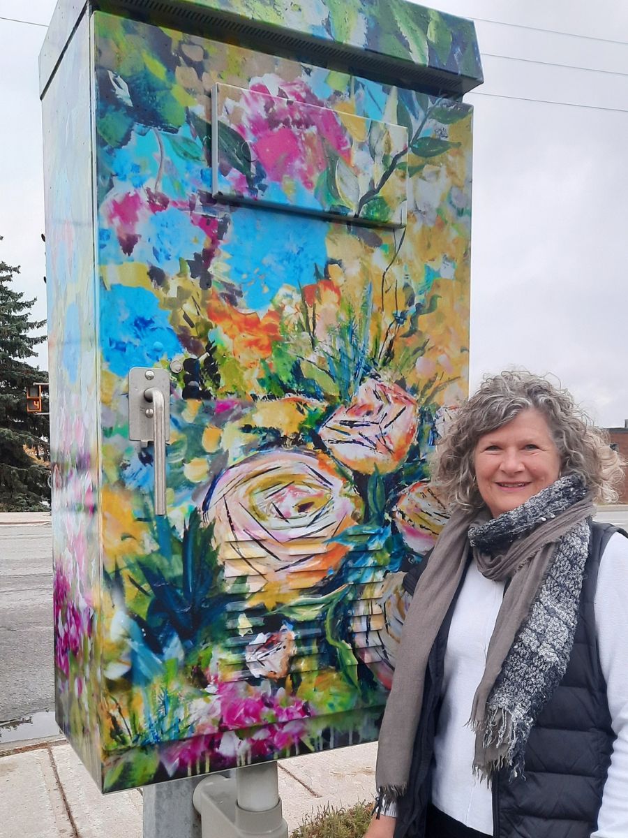 Utility Box Art in Orangeville