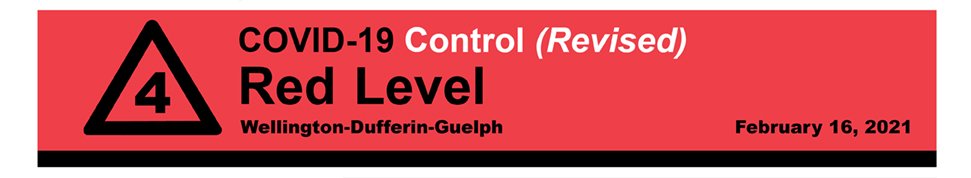 COVID 19 Red Control Level revised version