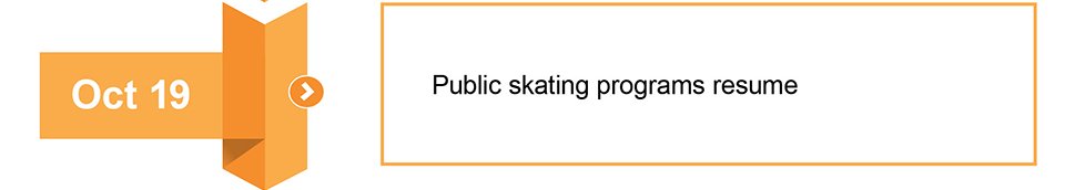 Public skating programs resume 