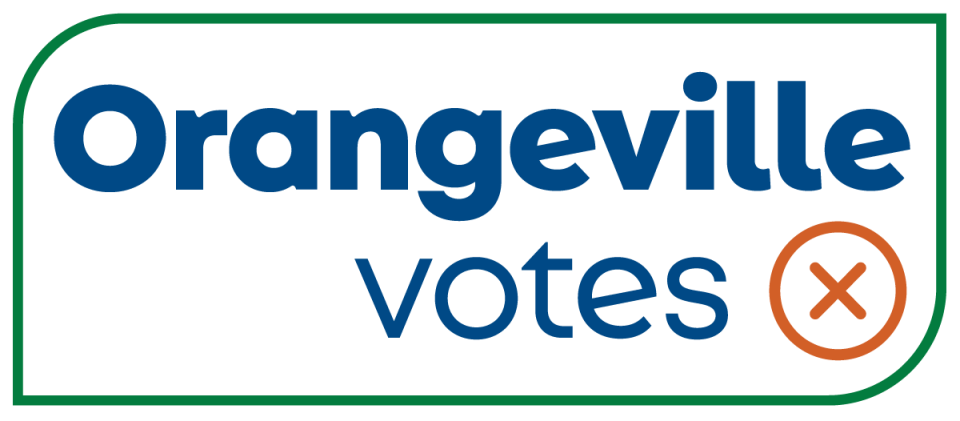 Orangeville votes logo